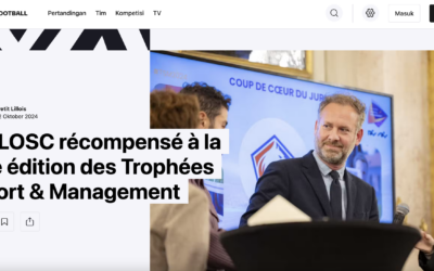 One Football : Le LOSC récompensé à la 11e édition des Trophées Sport & Management